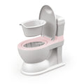 Dolu 2-in-1 XL Educatief Plaspotje met Doorspoeleffect Wit Roze