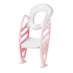 Dolu educatieve toilettrainer met trapje toiletverkleiner roze