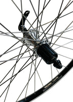 Rodi achterwiel 26 - 559x19 skorpion alu. zwart fm32 qr cassette 8 9