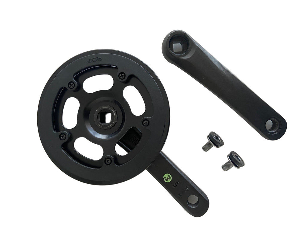 Hulzebos Cycle Parts B.V. - Hulzebos Cycle Parts B.V. Lasco crankset 32t 155mm dubbele beschermrand zwart