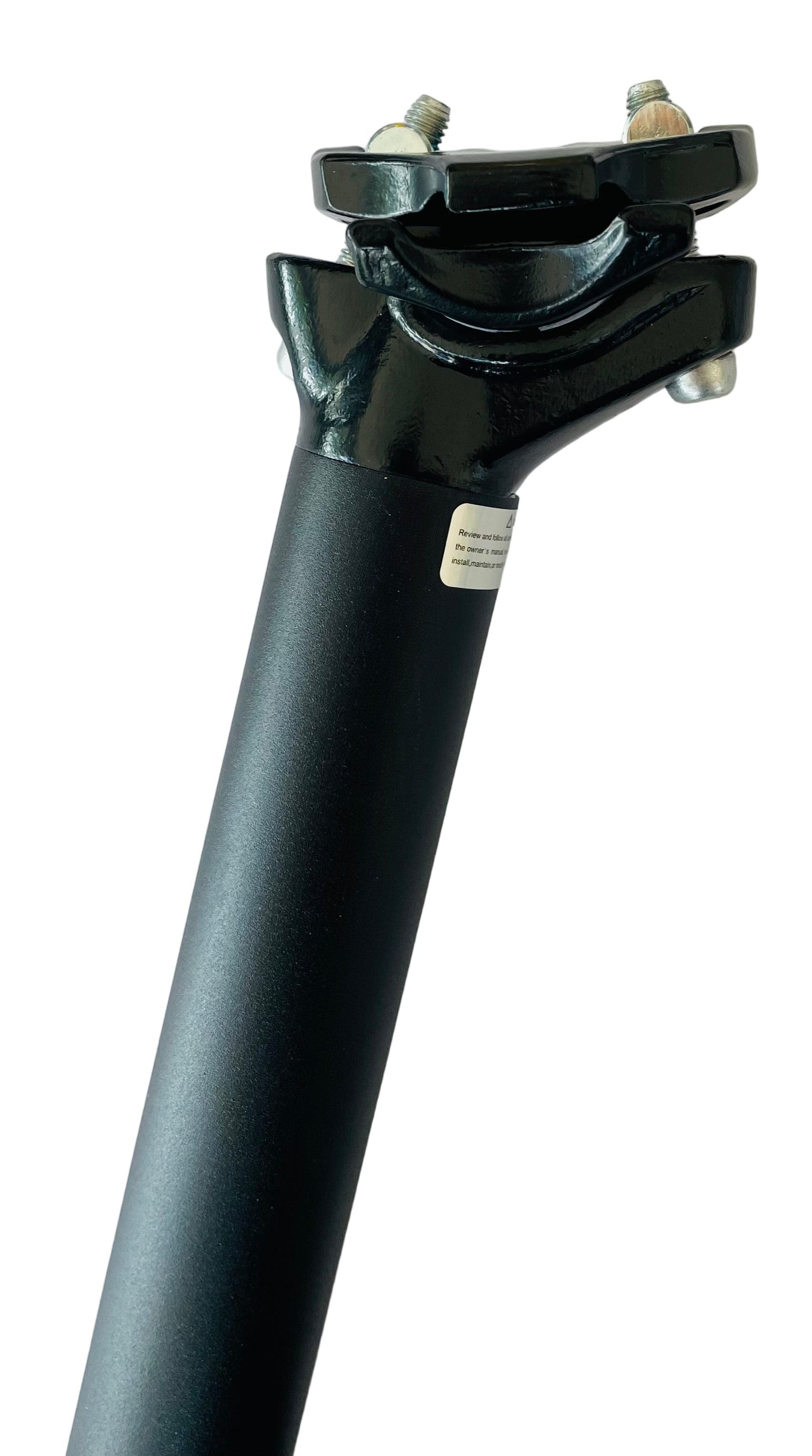 Hulzebos Cycle Parts B.V. - Hulzebos Cycle Parts B.V. Zoom zadelpen 31.6 vast atb 2-bouten 350 mm. zwart