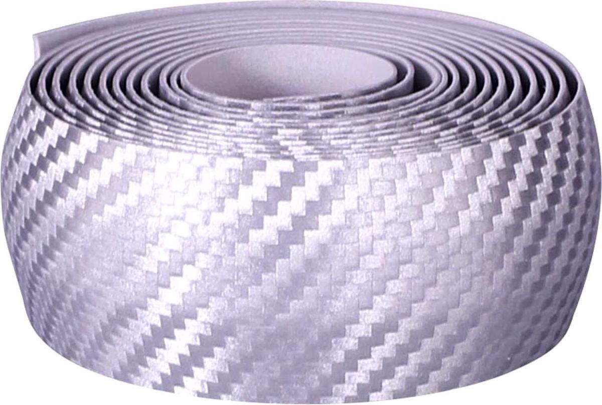Buzaglo - Buzaglo Velox stuurtape carbon geperforeerd zilver (2st)