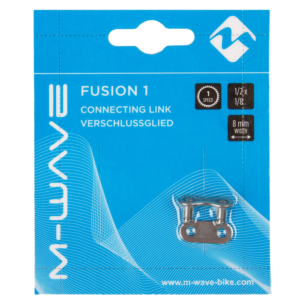 Lien de connexion M-Wave, vitesse unique 8 mm (emballage suspendu)