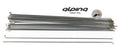 Rayons Alpina 13G (2,34 mm) 274 mm zinc (P36)