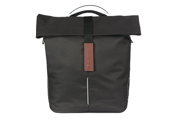 Basil B.V. - B.V. Tas basil city shopper enkel | mik studs | zwart | 14-16l