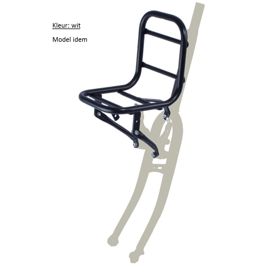 Steco B.V. - B.V. voordrager transport 18 x 20 cm. v-brake wit