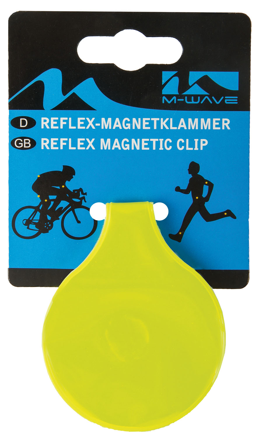 Messingschlager - Messingschlager Reflectieclip m-wave magnetisch