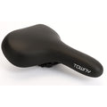 Fietszadel Edge Towny met memory foam - zwart
