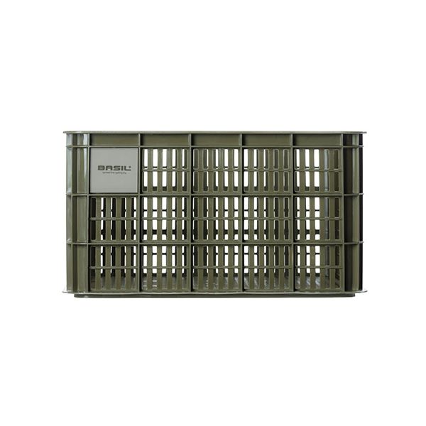 Caisse à vélo Basil L - grande - 40 litres - verte
