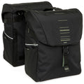 Newlooxs tas new looxs vigo dubbel | zwart groen | 40l