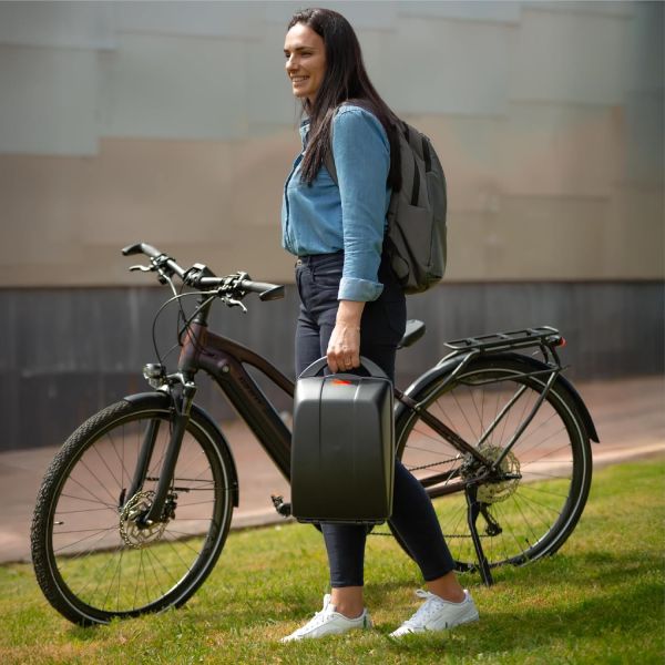 Polisport - topkoffer - voor fietsen met mik of mik-hd bevestigingssysteem -11l - zwart