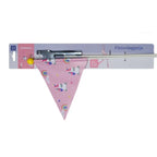 Drapeau de sécurité Pexkids Licorne Rose avec imprimé licorne