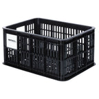 Caisse à vélo Basil S - petite - 17,5 litres - noire