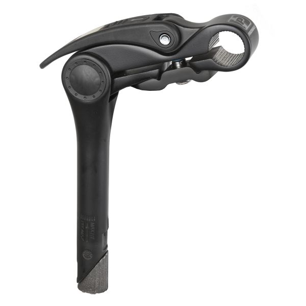 Potence Pro 25,4 mm réglable manuellement noir 180 mm sur carte