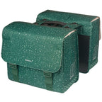 Basil dubbele fietstas flair mik 35 liter 15 x 35 x 31 cm (2x) - groen
