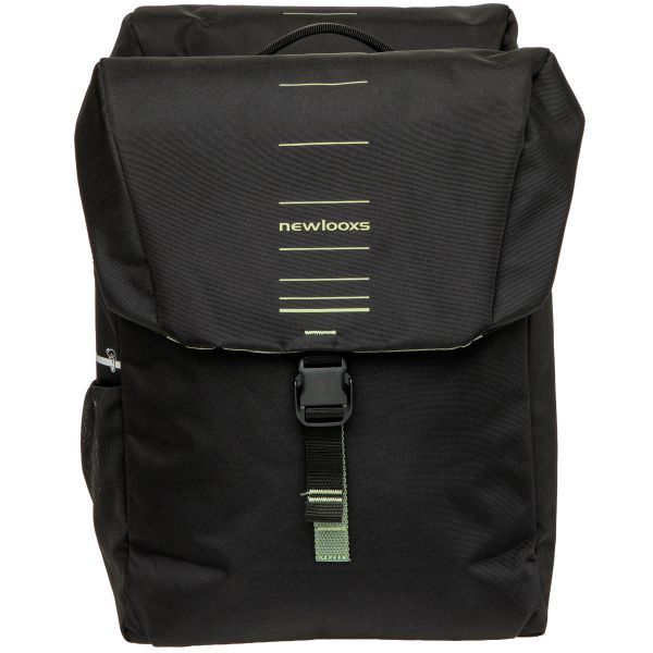 Newlooxs - Newlooxs Tas new looxs vigo dubbel | zwart/groen | rt 2.0 | 40l