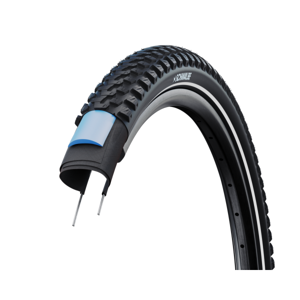 SCHWALBE - SCHWALBE draadband marathon plus mtb 54-622 +r zwart