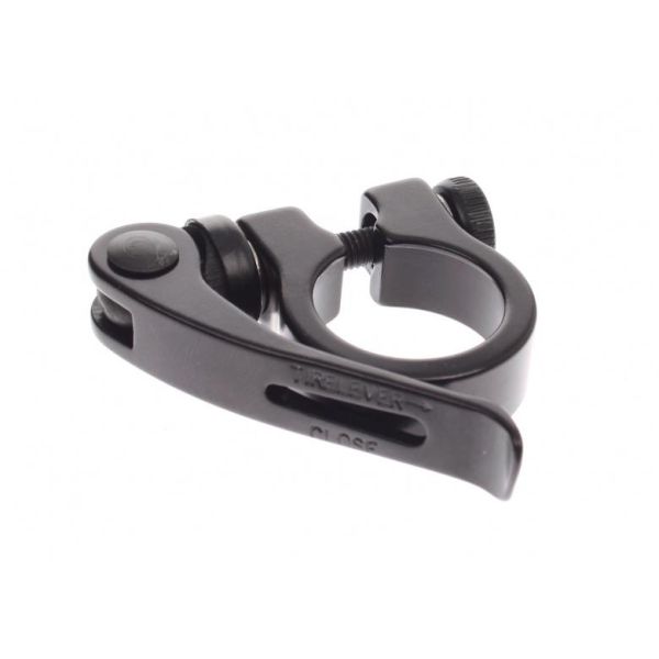Ergotec - Ergotec Zadelpenklem scq-050 ø34.9 mm met snelspanner - zwart