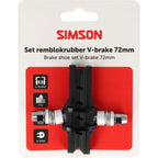 Rema Tip Top Nederland B.V. - Rema Nederland B.V. remschoenen v-brake 72mm