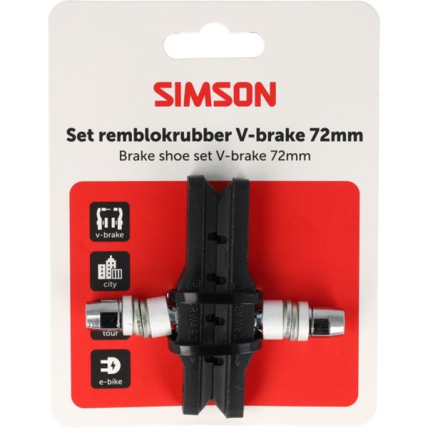 Rema Tip Top Nederland B.V. - Rema Nederland B.V. remschoenen v-brake 72mm