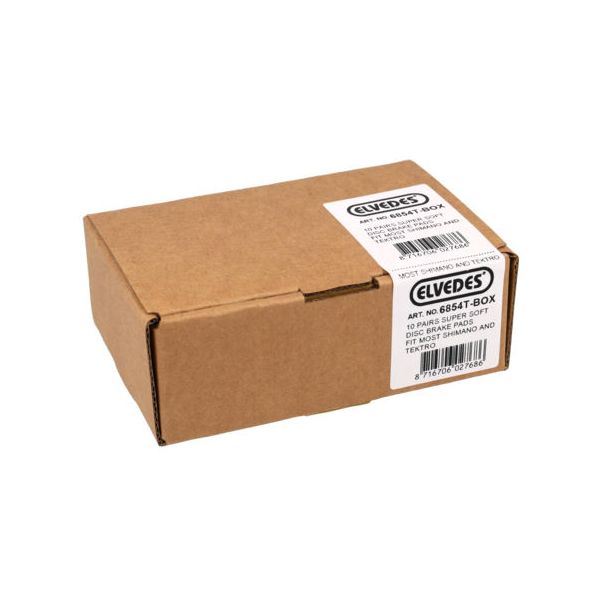 Elvedes - Schijfremblokset - organische compound (resin) - 10 paar