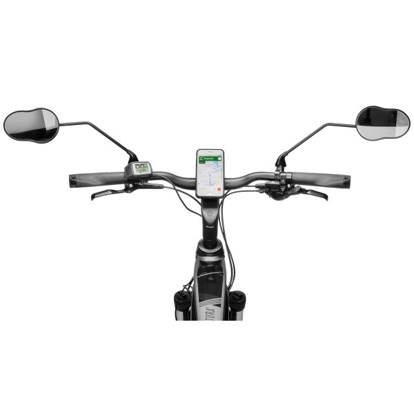 Ergotec - Ergotec Spiegel m-99lv rechter montage 122 x 78-66 mm - zwart