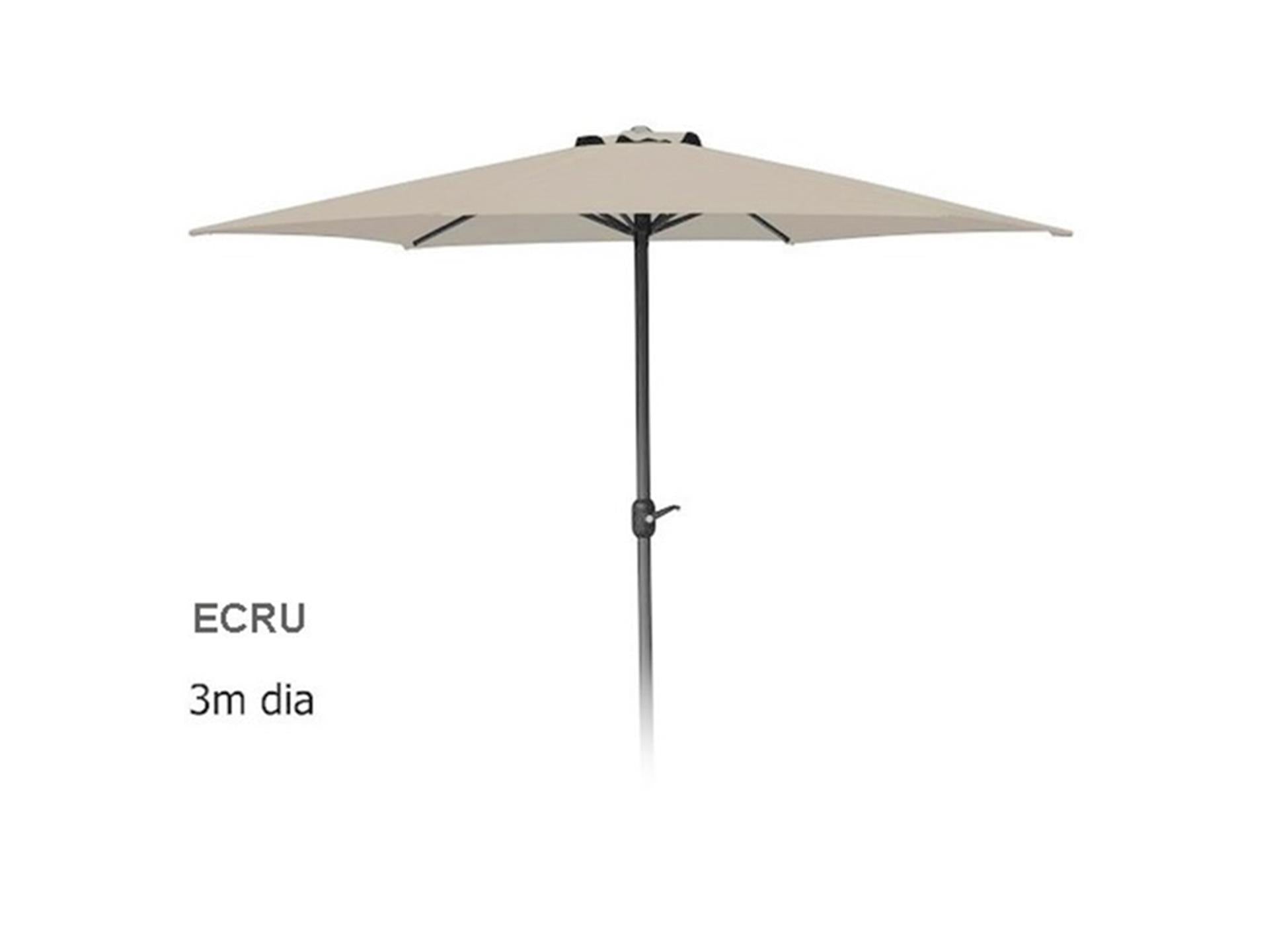 Pro Garden - Garden parasol 300 cm cr&egrave;me