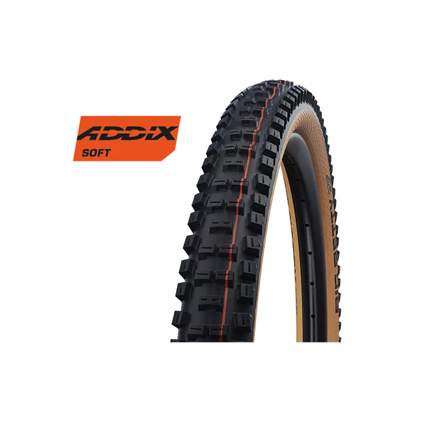 Pneu pliable Schwalbe Big Betty Super Gravity 29 x 2,40" / 62-622 mm - noir/marron