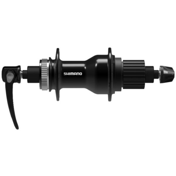 Shimano - Achternaaf 12 speed fh-qc500-ms-b micro spline - cl - 36 gaats - 135 mm inbouw - zwart