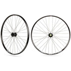 Rodi - Wielset tryp 25 27.5" voorwiel steekas 15x100 en achterwiel snelspanner 9x135 - 6 bouts remschijfbevestiging - 8/9/10/11 speed - zwart