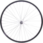 Voorwiel 28 x 1 1 2 - aluminium ryde velg - verchroomde naaf - zwart