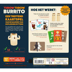 Exploding kittens throw throw burrito – - hilarisch partyspel – kaartspel voor familie en vrienden - gooi met squishy burrito's! - nederlandstalig
