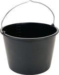 Gripline bouwemmer 20ltr zwart -d