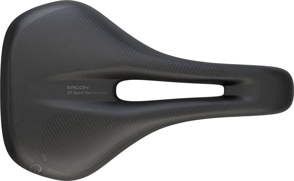 Ergon zadel SF Sport gel dames S M zwart