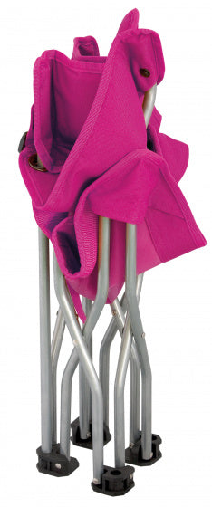 campingstoel Ardeche 54 x 35 cm polyester roze