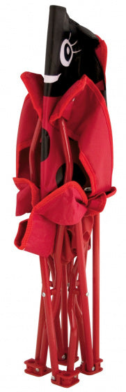 kinderstoel Lieveheersbeestje 60 x 26 cm junior rood