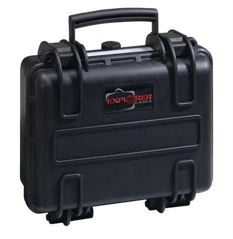 Explorer Cases - Explorer Cases 2712hl koffer zwart met plukschuim