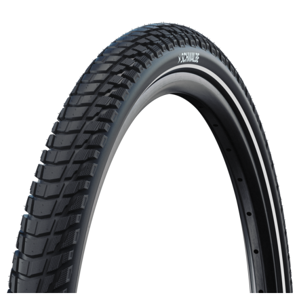 SCHWALBE - SCHWALBE Buitenband marathon plus tour 28 x 1.75" / 47-622 - zwart met reflectie