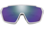Smith Shift mag bril white chromapop violet mirror