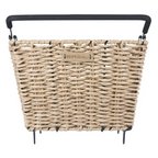Basil fietsmand cento rattan look multi system 40 x 25 x 12 cm - seagrass