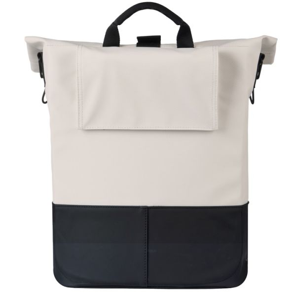 Basil B.V. - B.V. Tas basil cove shopper wit/zwart | mik hooks | 16l