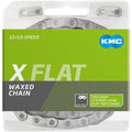 Kmc x flat waxed - silver (nickel plated)