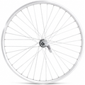 Achterwiel 28 x 1 4'' aluminium zac 2000 velg - favorit remnaaf - zilver