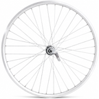 Achterwiel 28 x 1 4'' aluminium zac 2000 velg - favorit remnaaf - zilver