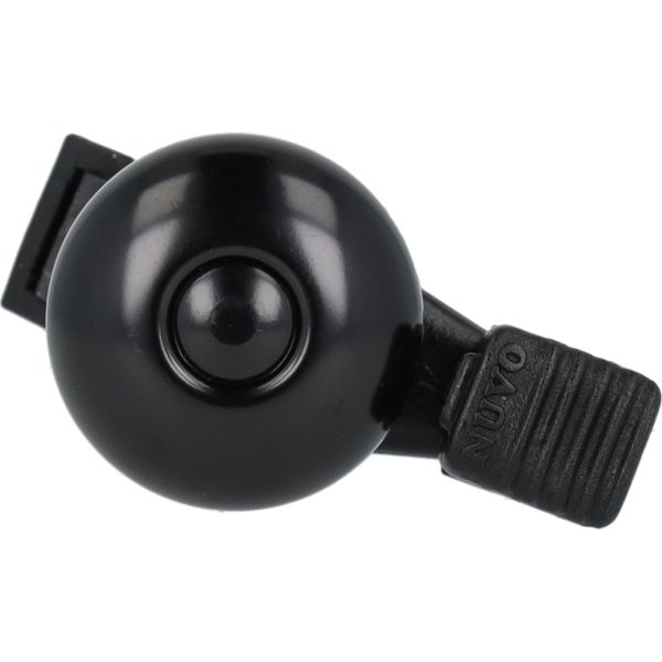 Simson - fietsbel mini 32mm flex-band bevestiging zwart