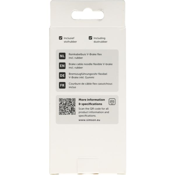 Rema Tip Top Nederland B.V. - Rema Nederland B.V. remkabelbuis v-brake flexibel incl. rubber