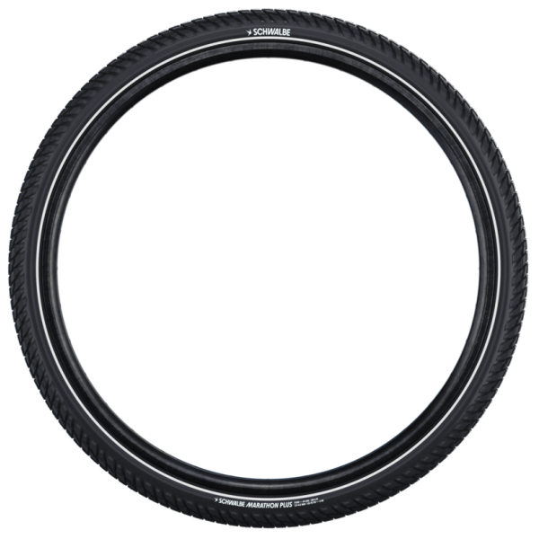 SCHWALBE - SCHWALBE Buitenband marathon plus tour 28 x 1.75" / 47-622 - zwart met reflectie