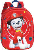 Fabrizio Marshall peuterrugzak junior 7 liter rood