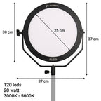 Lampe LED Bicolore Falcon Eyes Sophiez SO-28TD sur 230V