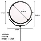 Falcon eyes bi-color led lamp sophiez so-68td op 230v